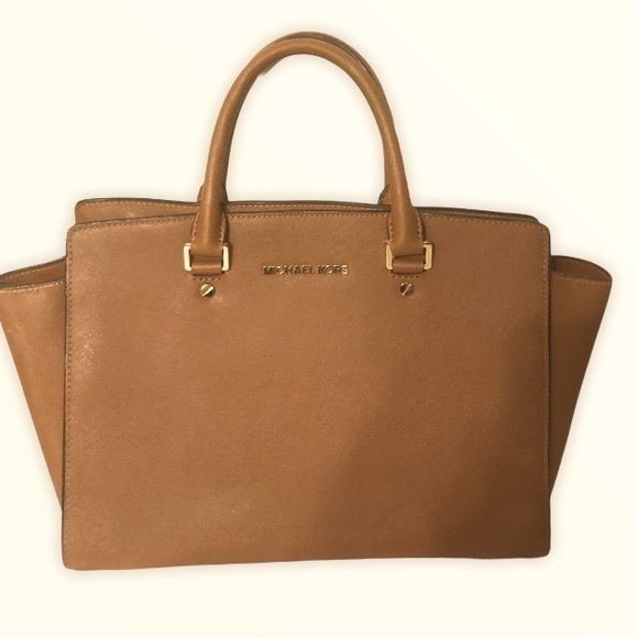 Michael kors brown Selma tote bag satchel - Picture 1 of 12